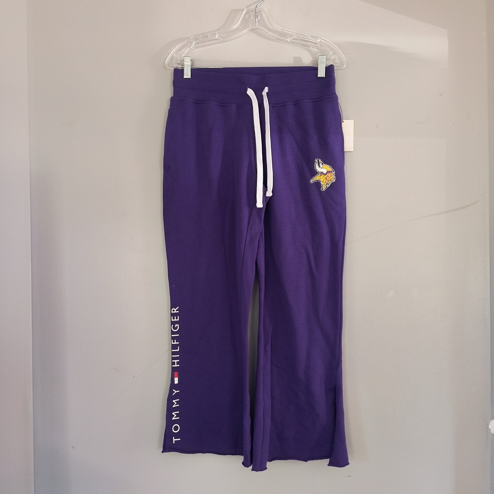 Tommy Hilfiger Kids Joggers in Deep Purple
